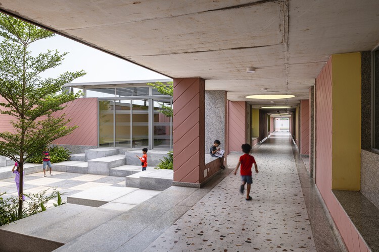 Avinya Inaugural Campus / Spacefiction studio - Interior Photography, Concrete