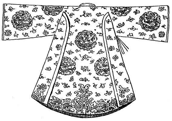 Mặt sau Hoa bào